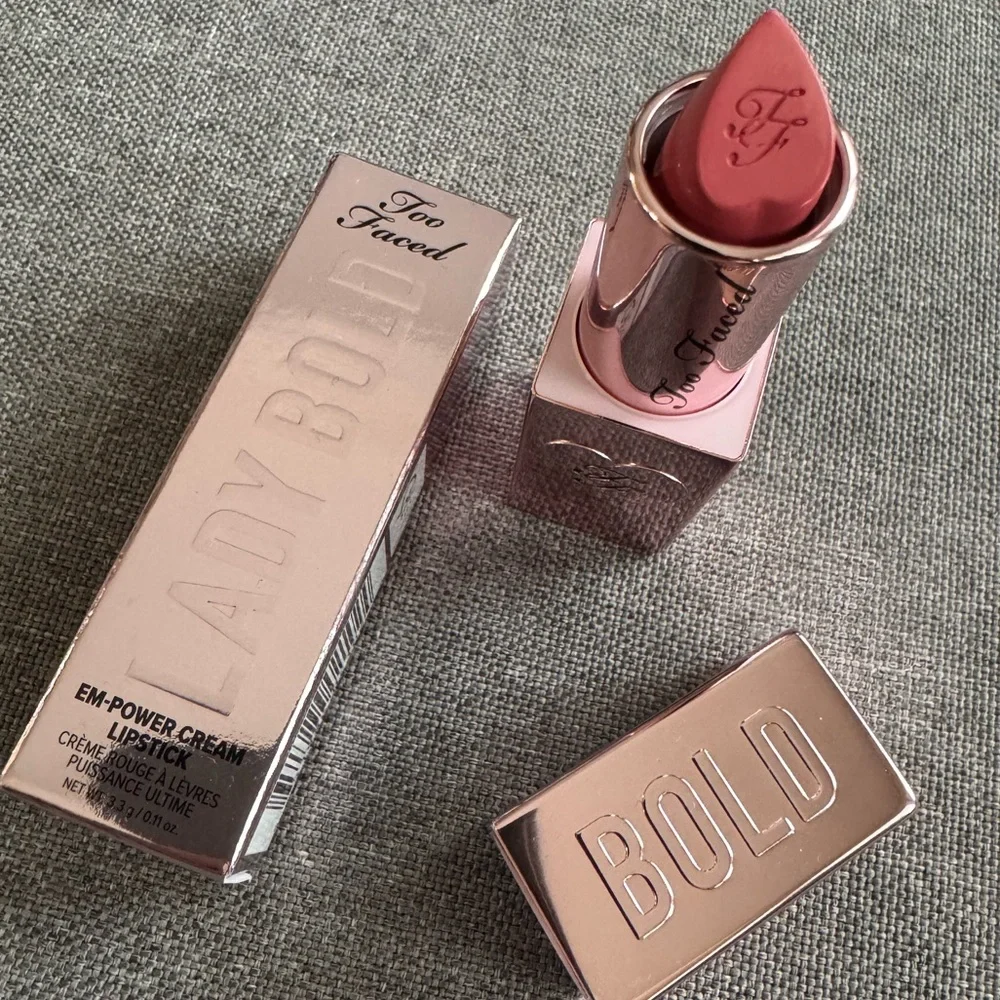 Too Faced Lady Bold Lipstick in dear diary
